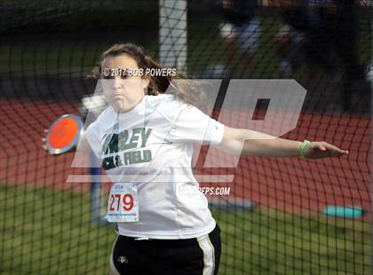 Thumbnail 2 in VHSL Region 6A North Championships (Girls Field Events) photogallery.