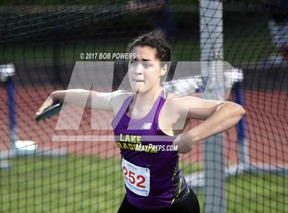 Thumbnail 1 in VHSL Region 6A North Championships (Girls Field Events) photogallery.