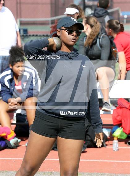 Thumbnail 3 in VHSL Region 6A North Championships (Girls Field Events) photogallery.
