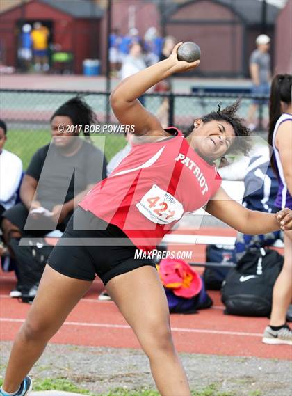 Thumbnail 2 in VHSL Region 6A North Championships (Girls Field Events) photogallery.