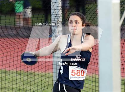 Thumbnail 2 in VHSL Region 6A North Championships (Girls Field Events) photogallery.