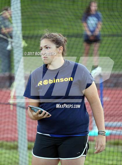 Thumbnail 3 in VHSL Region 6A North Championships (Girls Field Events) photogallery.