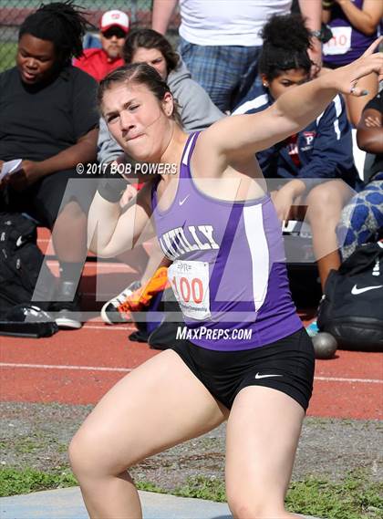 Thumbnail 3 in VHSL Region 6A North Championships (Girls Field Events) photogallery.