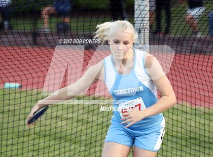 Thumbnail 1 in VHSL Region 6A North Championships (Girls Field Events) photogallery.