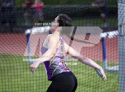 Thumbnail 1 in VHSL Region 6A North Championships (Girls Field Events) photogallery.