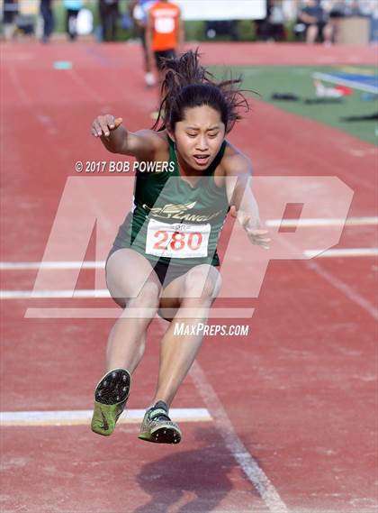 Thumbnail 2 in VHSL Region 6A North Championships (Girls Field Events) photogallery.