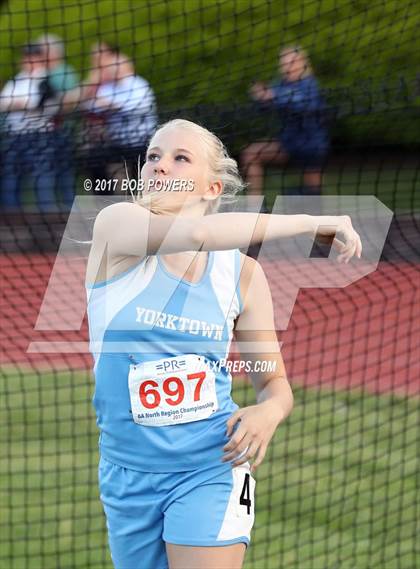 Thumbnail 3 in VHSL Region 6A North Championships (Girls Field Events) photogallery.