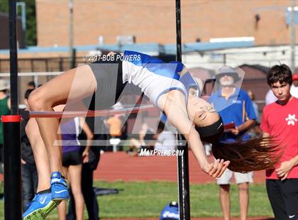 Thumbnail 1 in VHSL Region 6A North Championships (Girls Field Events) photogallery.