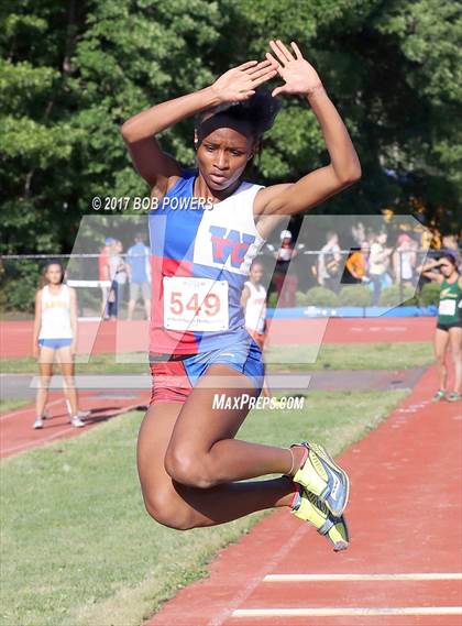 Thumbnail 1 in VHSL Region 6A North Championships (Girls Field Events) photogallery.
