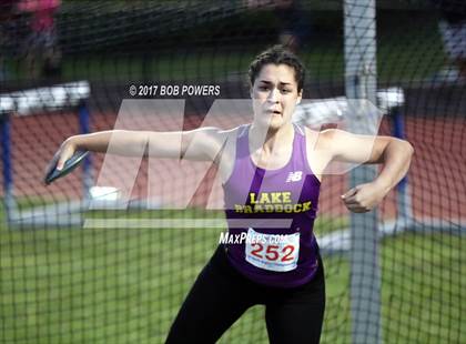 Thumbnail 2 in VHSL Region 6A North Championships (Girls Field Events) photogallery.