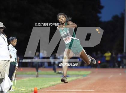 Thumbnail 1 in VHSL Region 6A North Championships (Girls Field Events) photogallery.