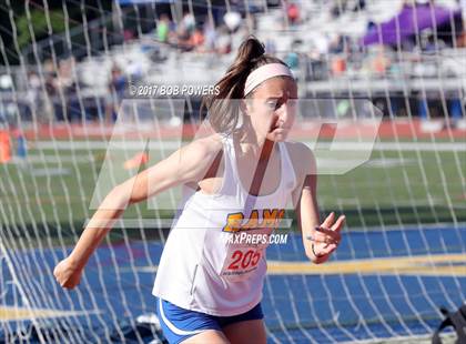 Thumbnail 1 in VHSL Region 6A North Championships (Girls Field Events) photogallery.