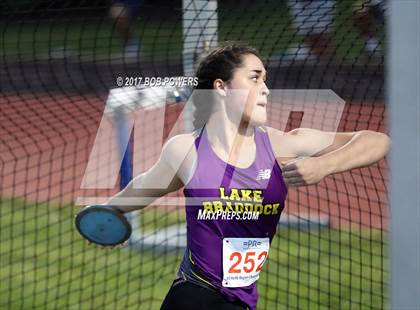 Thumbnail 3 in VHSL Region 6A North Championships (Girls Field Events) photogallery.