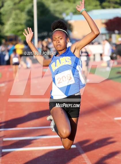 Thumbnail 3 in VHSL Region 6A North Championships (Girls Field Events) photogallery.