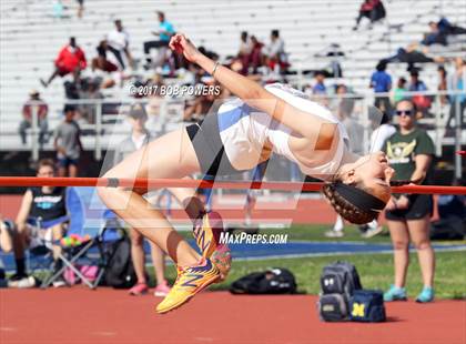Thumbnail 1 in VHSL Region 6A North Championships (Girls Field Events) photogallery.