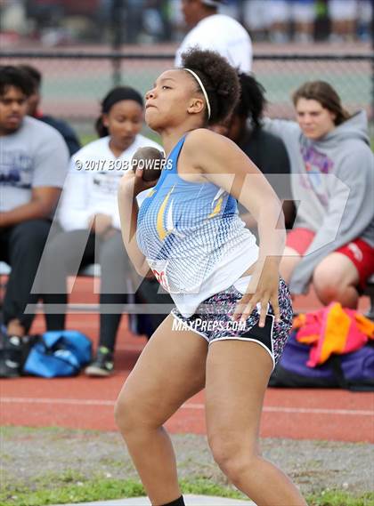 Thumbnail 3 in VHSL Region 6A North Championships (Girls Field Events) photogallery.