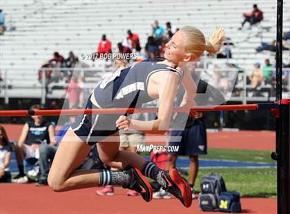 Thumbnail 1 in VHSL Region 6A North Championships (Girls Field Events) photogallery.