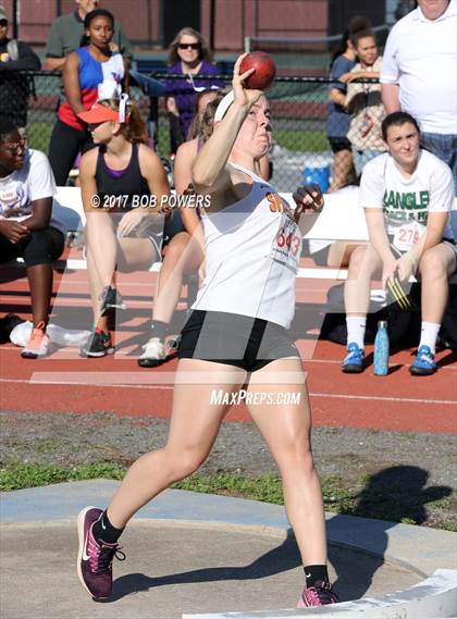 Thumbnail 2 in VHSL Region 6A North Championships (Girls Field Events) photogallery.