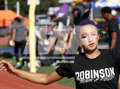 Thumbnail 1 in VHSL Region 6A North Championships (Girls Field Events) photogallery.