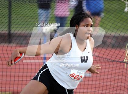 Thumbnail 2 in VHSL Region 6A North Championships (Girls Field Events) photogallery.