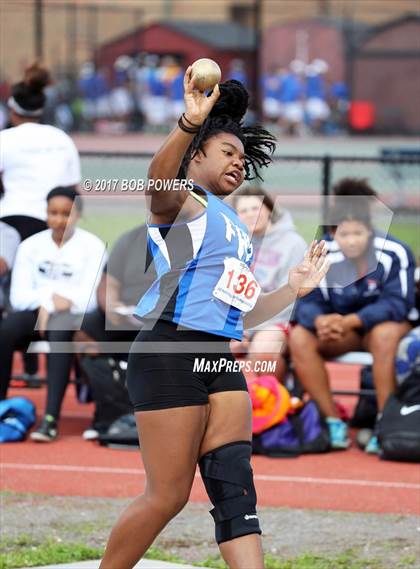 Thumbnail 3 in VHSL Region 6A North Championships (Girls Field Events) photogallery.