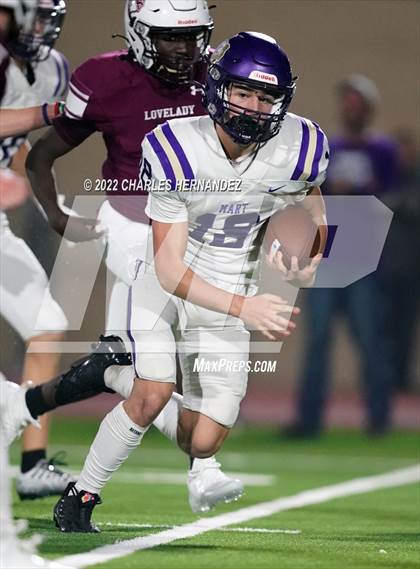 Thumbnail 2 in Lovelady vs Mart (UIL 2A Division II Quarterfinal) photogallery.