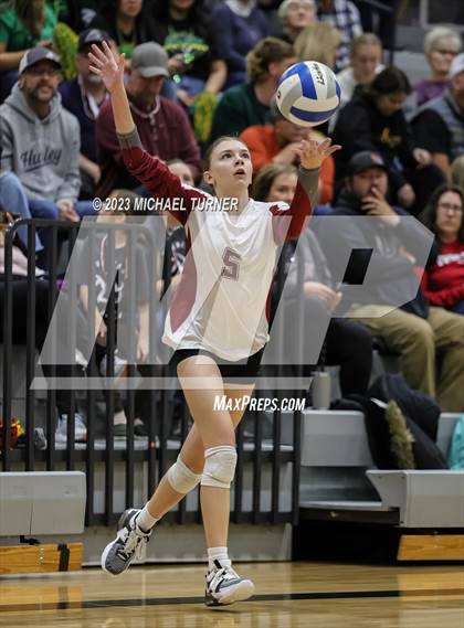 Thumbnail 1 in Lakeland vs Canyon Ridge (IHSAA 4A First Round)  photogallery.