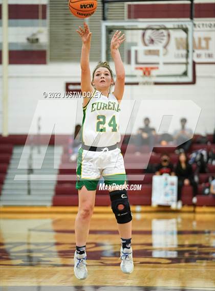 Thumbnail 1 in Eureka vs. Owyhee (NIAA 1A East Girls Semifinals) photogallery.