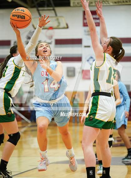 Thumbnail 1 in Eureka vs. Owyhee (NIAA 1A East Girls Semifinals) photogallery.