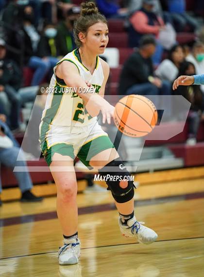 Thumbnail 2 in Eureka vs. Owyhee (NIAA 1A East Girls Semifinals) photogallery.