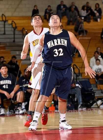 Thumbnail 3 in Wilson vs. Warren (Whittier Holiday Invitational) photogallery.