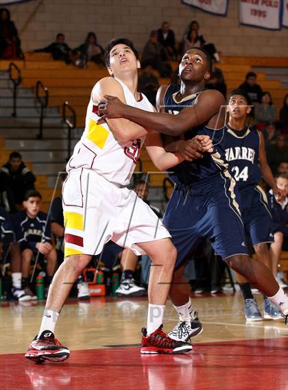 Thumbnail 2 in Wilson vs. Warren (Whittier Holiday Invitational) photogallery.