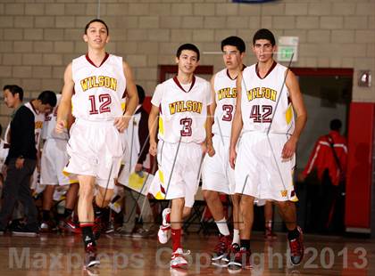 Thumbnail 3 in Wilson vs. Warren (Whittier Holiday Invitational) photogallery.