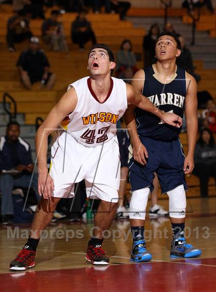 Thumbnail 2 in Wilson vs. Warren (Whittier Holiday Invitational) photogallery.