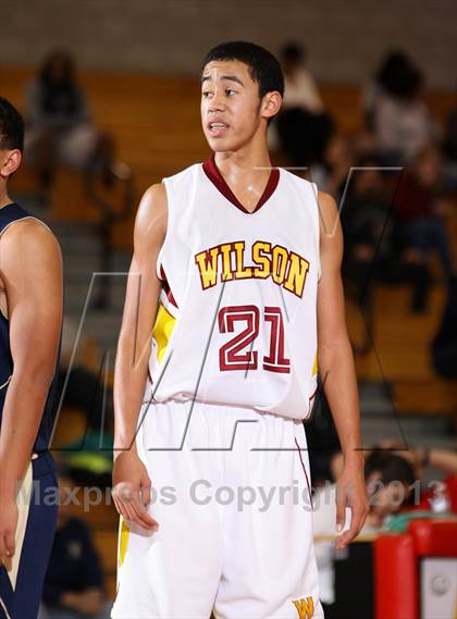 Thumbnail 1 in Wilson vs. Warren (Whittier Holiday Invitational) photogallery.