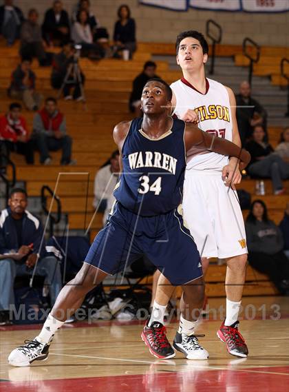 Thumbnail 2 in Wilson vs. Warren (Whittier Holiday Invitational) photogallery.
