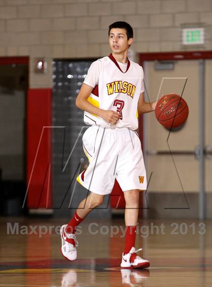 Thumbnail 3 in Wilson vs. Warren (Whittier Holiday Invitational) photogallery.