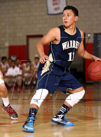 Thumbnail 3 in Wilson vs. Warren (Whittier Holiday Invitational) photogallery.
