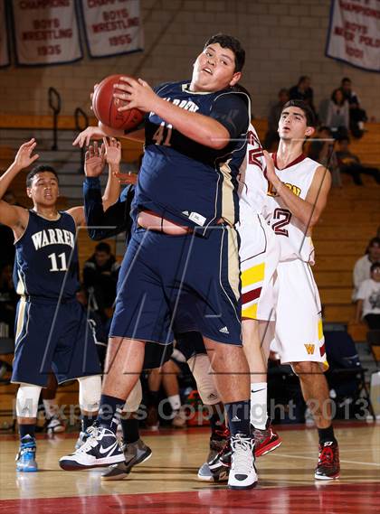 Thumbnail 2 in Wilson vs. Warren (Whittier Holiday Invitational) photogallery.