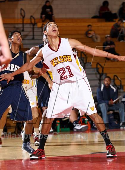 Thumbnail 1 in Wilson vs. Warren (Whittier Holiday Invitational) photogallery.
