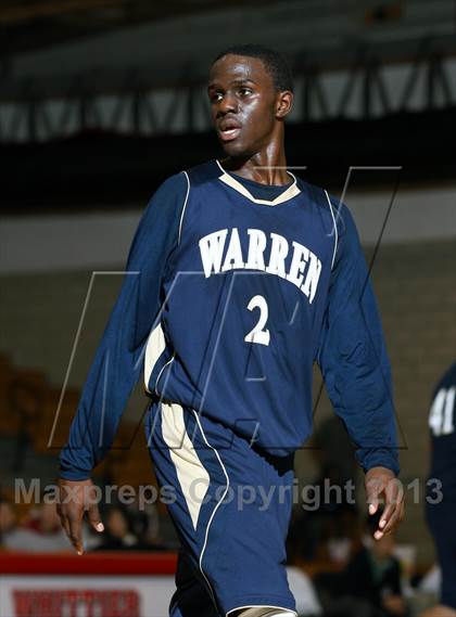Thumbnail 2 in Wilson vs. Warren (Whittier Holiday Invitational) photogallery.