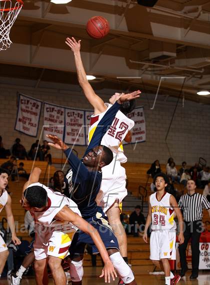 Thumbnail 3 in Wilson vs. Warren (Whittier Holiday Invitational) photogallery.