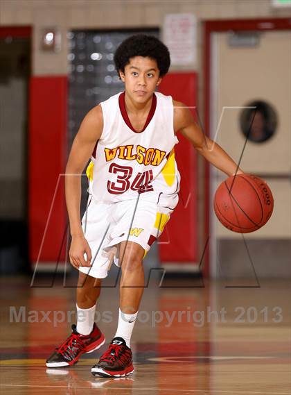 Thumbnail 3 in Wilson vs. Warren (Whittier Holiday Invitational) photogallery.