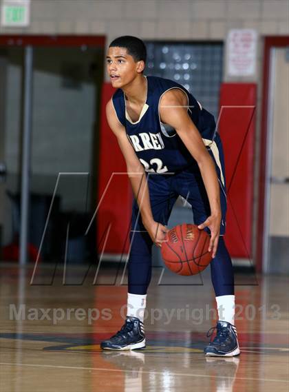 Thumbnail 1 in Wilson vs. Warren (Whittier Holiday Invitational) photogallery.