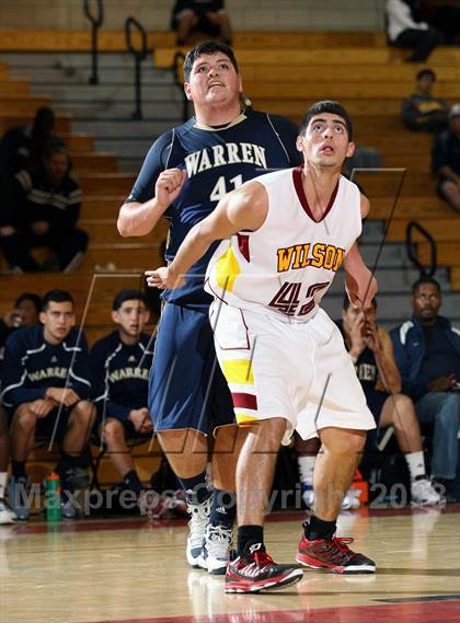 Thumbnail 3 in Wilson vs. Warren (Whittier Holiday Invitational) photogallery.