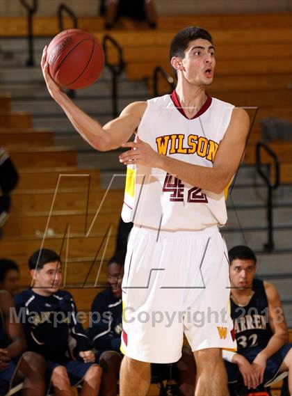 Thumbnail 1 in Wilson vs. Warren (Whittier Holiday Invitational) photogallery.