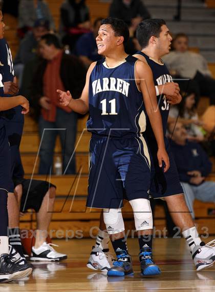 Thumbnail 3 in Wilson vs. Warren (Whittier Holiday Invitational) photogallery.