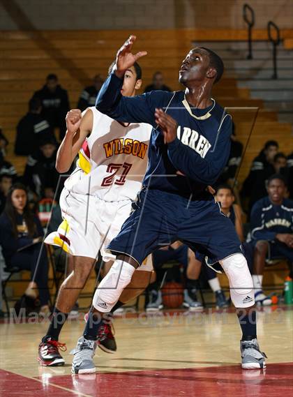 Thumbnail 3 in Wilson vs. Warren (Whittier Holiday Invitational) photogallery.
