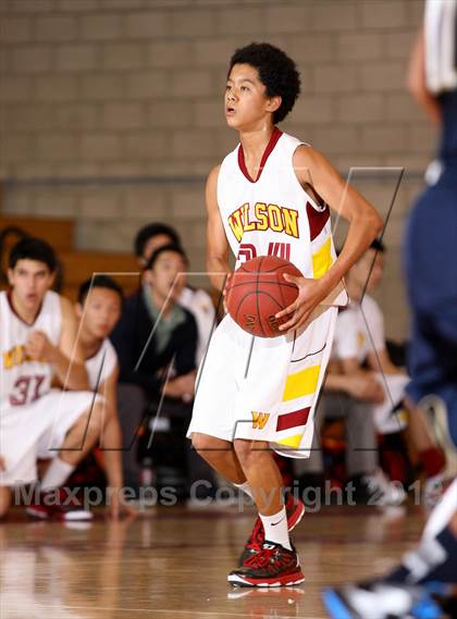 Thumbnail 3 in Wilson vs. Warren (Whittier Holiday Invitational) photogallery.