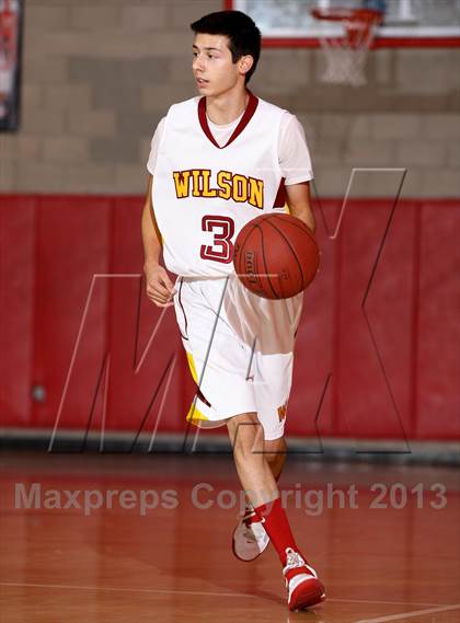 Thumbnail 3 in Wilson vs. Warren (Whittier Holiday Invitational) photogallery.